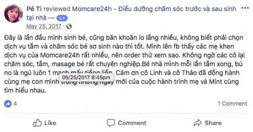 Cảm nhận của Pé Ti sau khi sử dụng dịch vụ Tắm Bé 