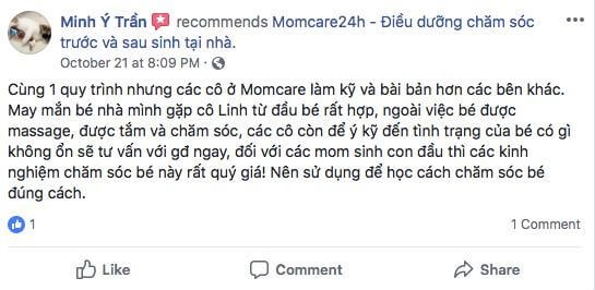 Cảm Nhận dịch vụ tắm bé và massage của Minh Ý sau khi sử dụng