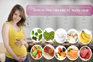 Dinh dưỡng và cân nặng hợp lý cho mẹ bầu